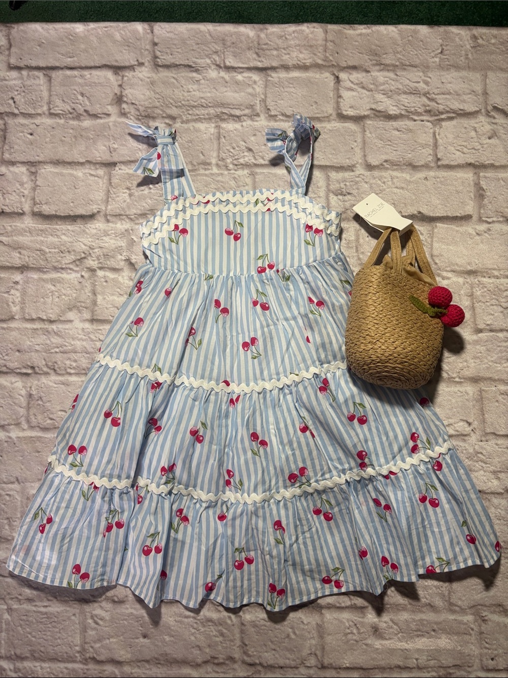 Rachel Zoe girls dress with purse